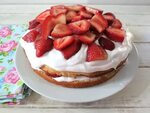 Strawberry Coconut Shortcake - PB + P Design